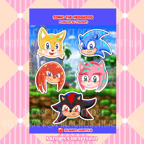 Producto - Plancha - Sonic the Hedgedog
