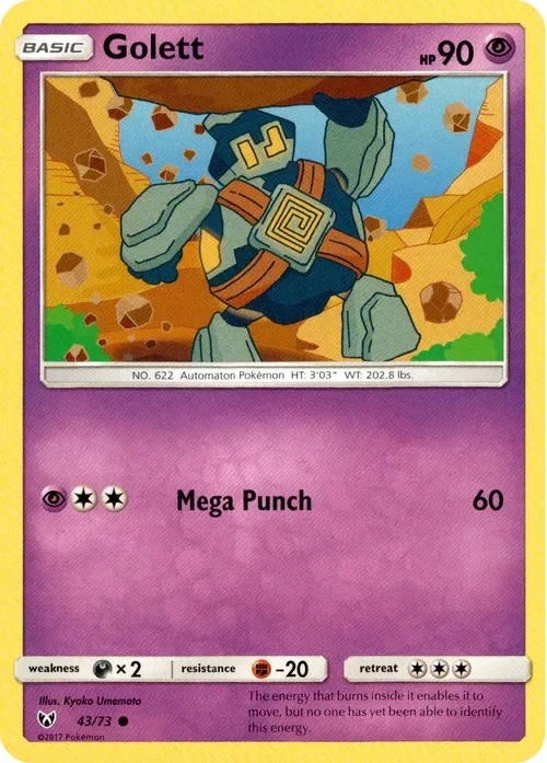Producto - Golett - 43/73 - Shining Legends
