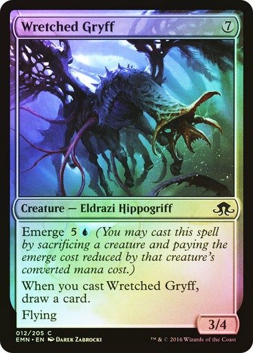 Producto - Wretched Gryff Foil  Eldritch Moon