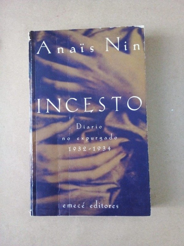 Producto - Incesto Diario no expurgado - Anaïs Nin - Emecé 1996