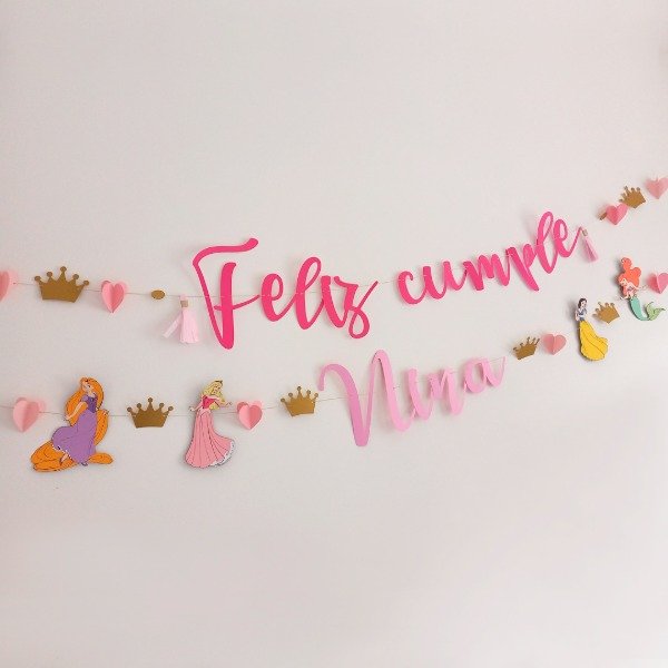 Producto - Guirnalda Princesas