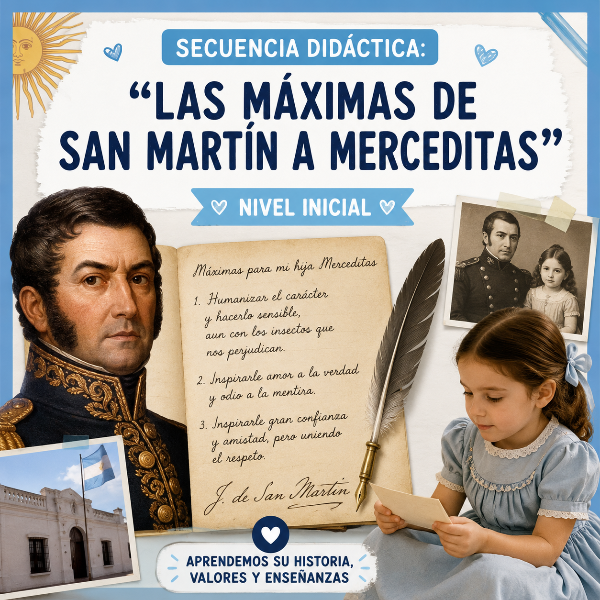 Producto - Secuencia Didáctica: Las Máximas de San Martín a Merceditas