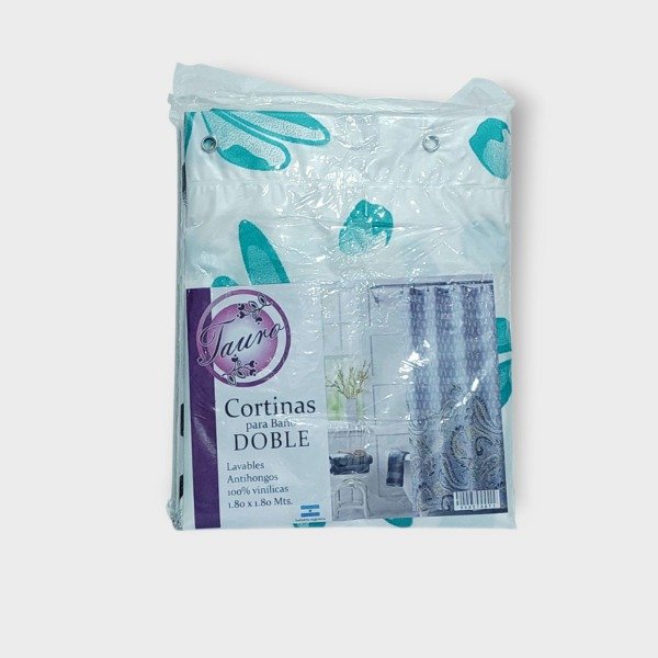 Producto - Cortina de Baño doble Tauro Libélula