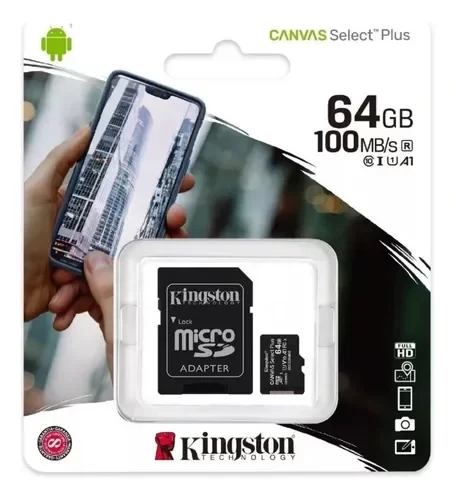 Producto - MEMORIA KINGSTON MICRO SD 64 GB