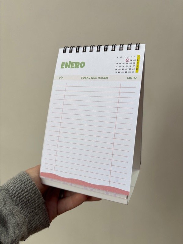 Producto - Calendario 2026 chico - 2