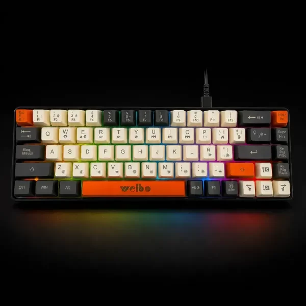 Producto - Teclado Weibo Wb-333 Compacto Gamer - 2