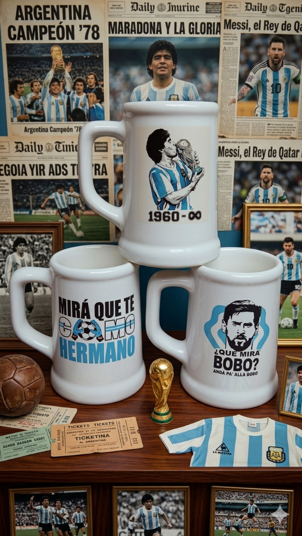 Producto - CHOP MESSI ,EL DIBU Y MARADONA x12 - 2