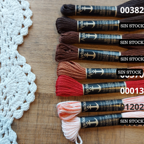 Producto - Hilo mouline tierra