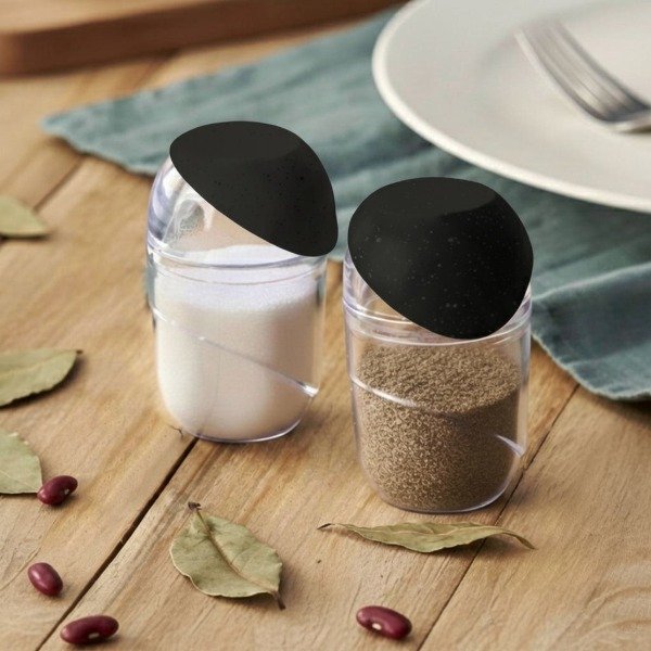 Producto - LINEA GRANITO - SET DE SALERO Y PIMENTERO PLASTICO - 1