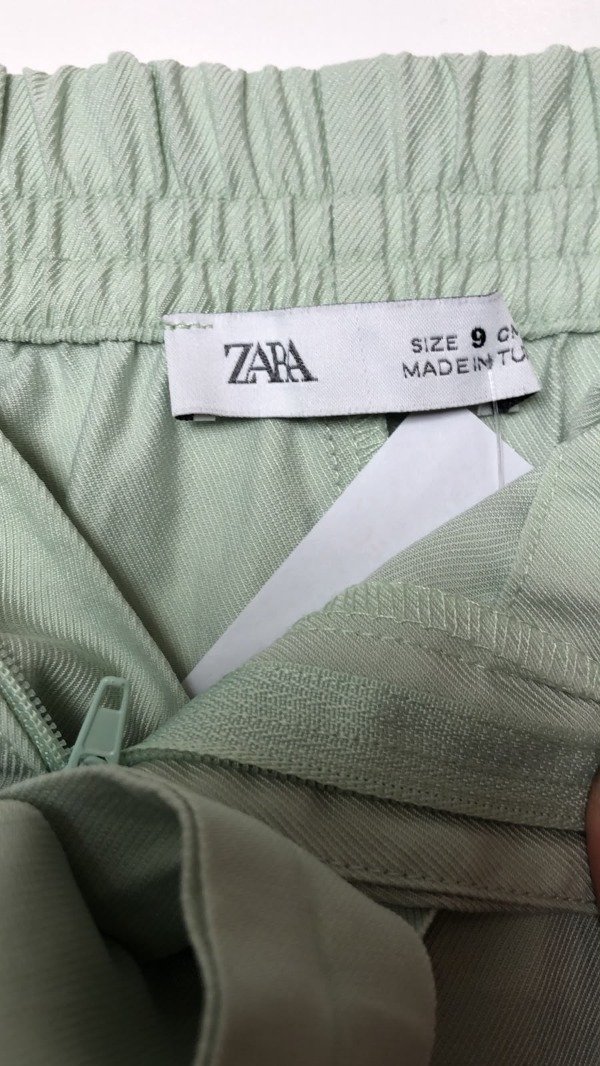 Producto - Pantalon Verde con lazo Zara 9 años - 3