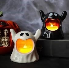 Producto - Vela Led Halloween - Fantasma Manos Arriba