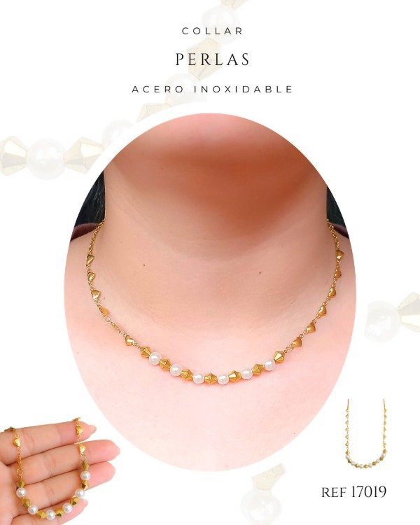 Producto - COLLAR PERLAS REF 17019