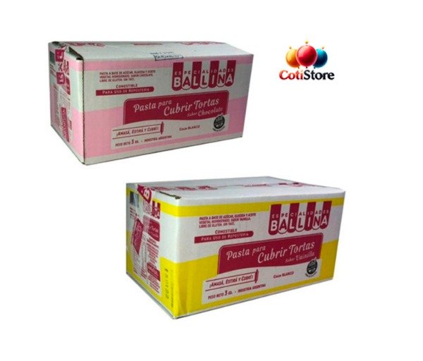 Producto - Pasta para Cubrir Tortas Vainilla x3 kilos