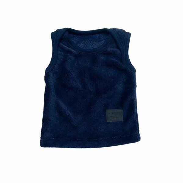 Producto - Chaleco de polar soft marino