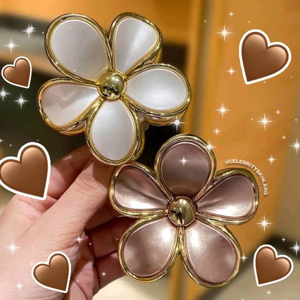 Producto - BROCHE FLOR GOLD GRANDE X 3 UNIDADES