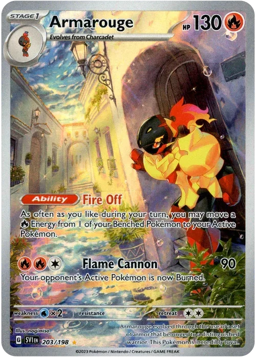 Producto - Armarouge - 203/198 - Scarlet and Violet - Holo