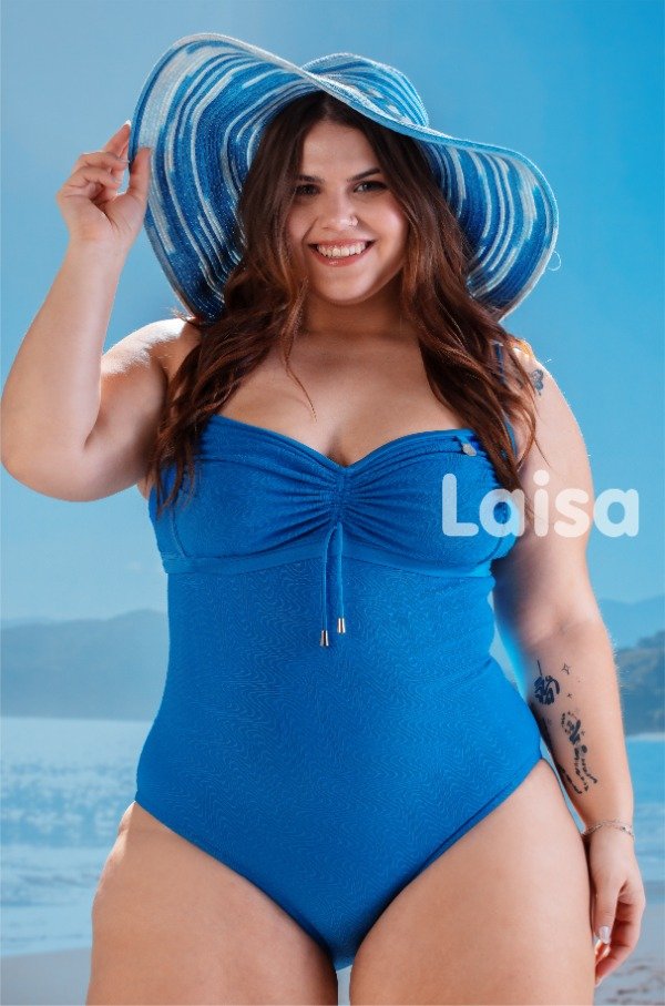 Producto - Art. 5803 - Malla entera. Corpiño reductor drapeado. Anticloro