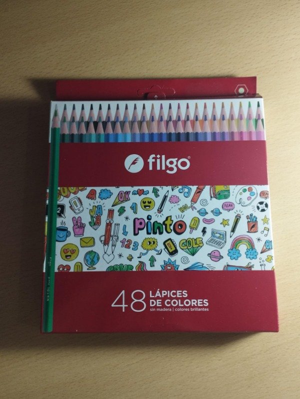 Producto - Lápices de colores Filgo x48