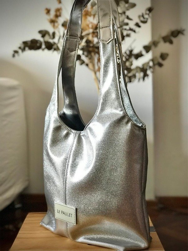 Producto - Cartera Flora S Plata