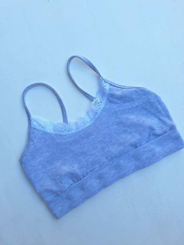 Producto - TOP DE ALGODÓN GRIS