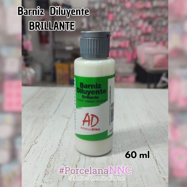 Producto - Barniz Diluyente Brillante 60 ml
