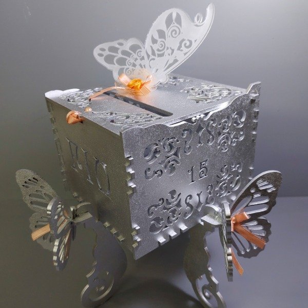 Producto - Cofre para Sobres Mariposa