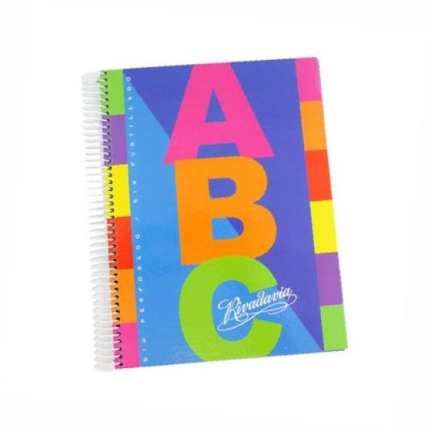 Producto - CUADERNO RIVADAVIA ABC FANTASIA 21x27 60H Rayado
