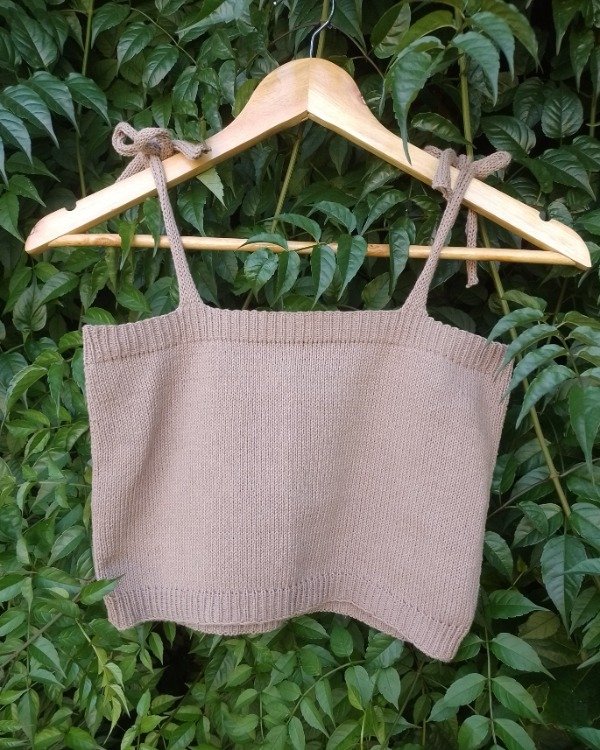 Producto - Top Recto Visón (Talle M)