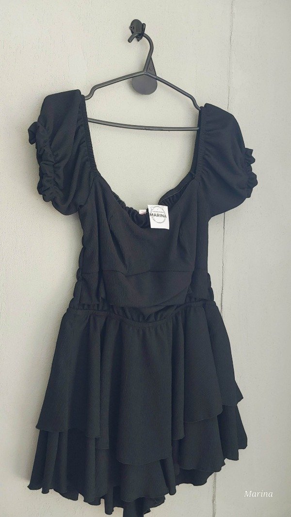 Producto - Vestido con short Importado Negro