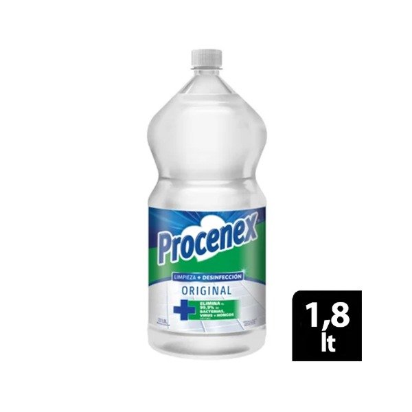 Producto - DESINFECTANTE DE PISOS PROCENEX BLANCO BOTELLA 1800ML