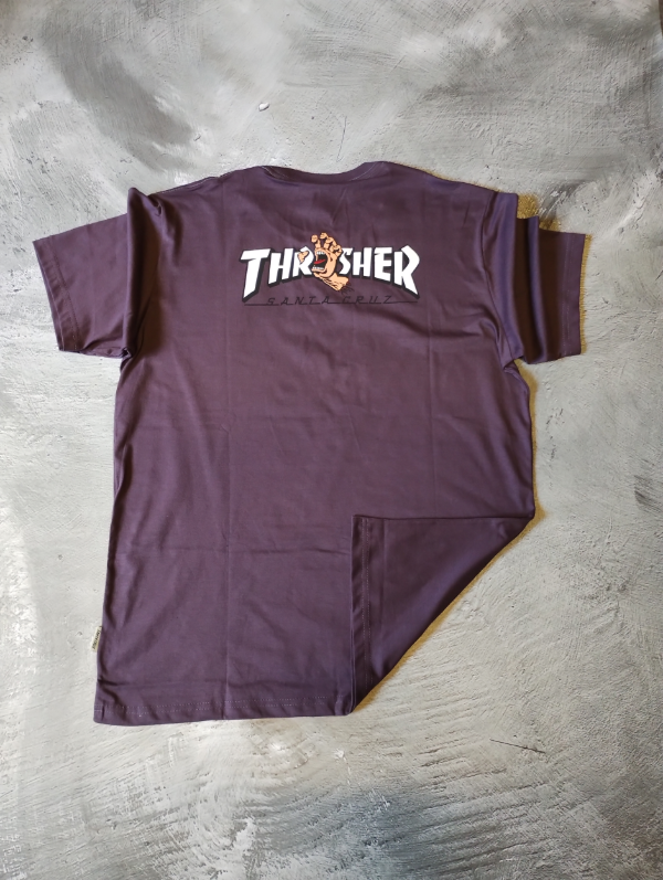 Producto - Remera Trasher ft. Santa Cruz - Violeta