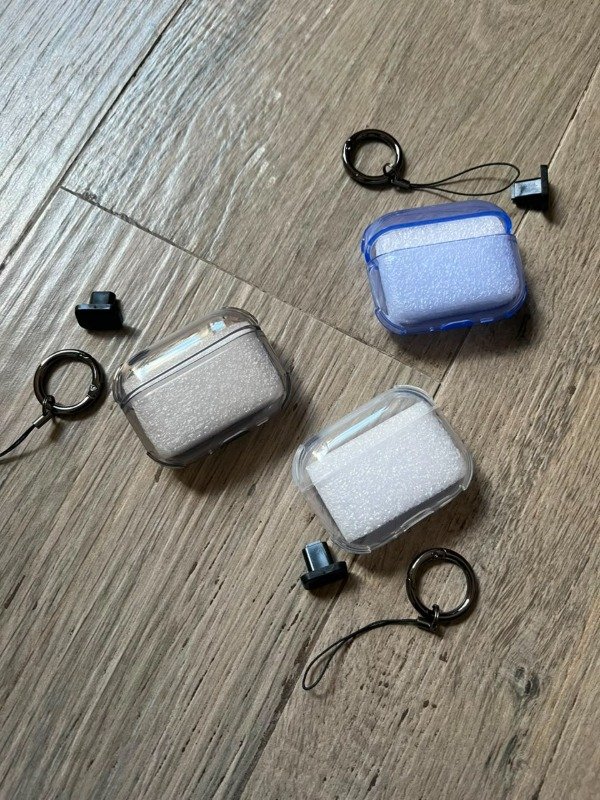 Producto - Funda TRANSPARENTE CON COLOR - Airpods Pro 3 - 3