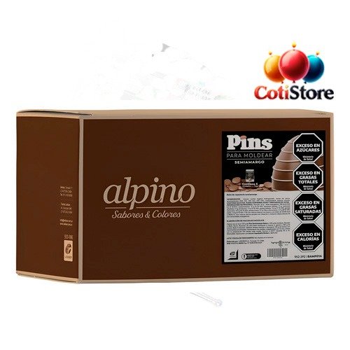 Producto - Chocolate x6 kg SEMI-AMARGO ALPINO