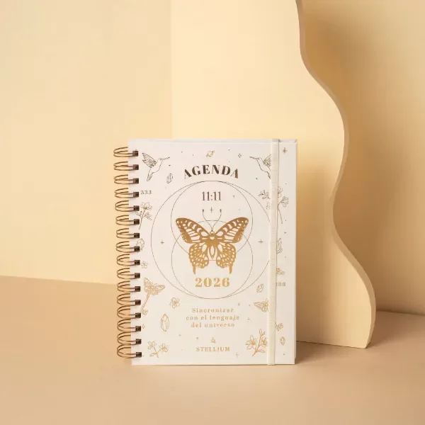 Producto - AGENDA 2026 - modelo Stellium Mariposa
