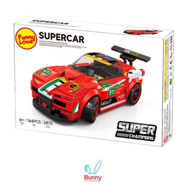 Producto - PUZZLE3D AUTO SUPER CAR71 143 PCS - 0