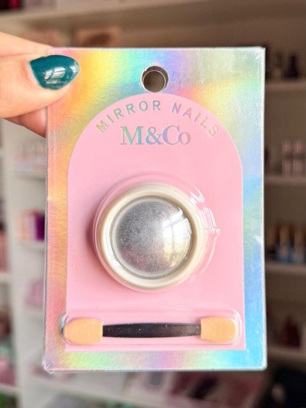 Producto - Efecto espejo plateado MC