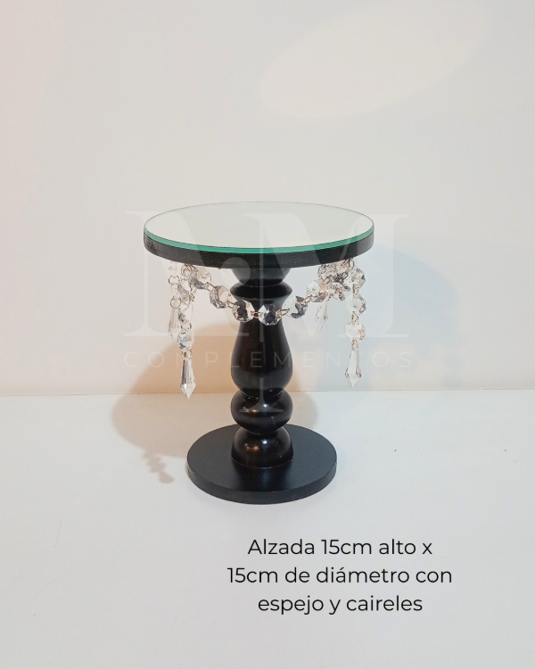 Producto - Alzada 15x15 con espejo y caireles