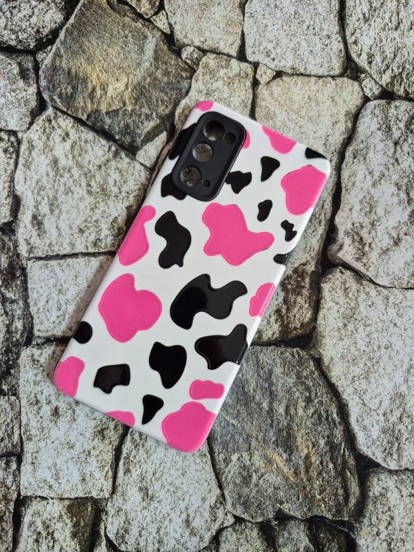 Producto - Funda alto impacto diseño importada Samsung S20 fe vaca rosa