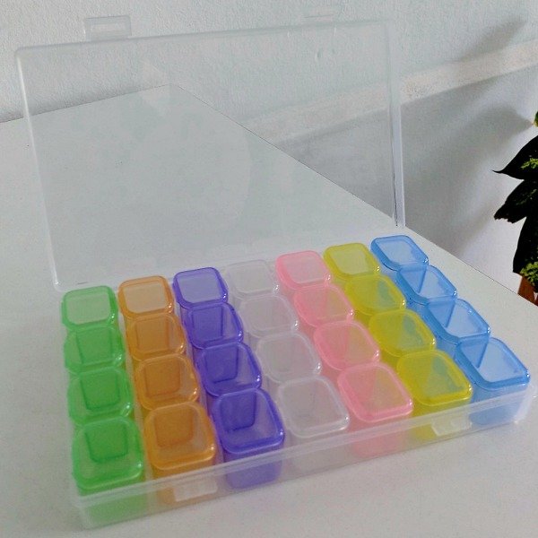 Producto - Caja Organizadora Strass/Glitter