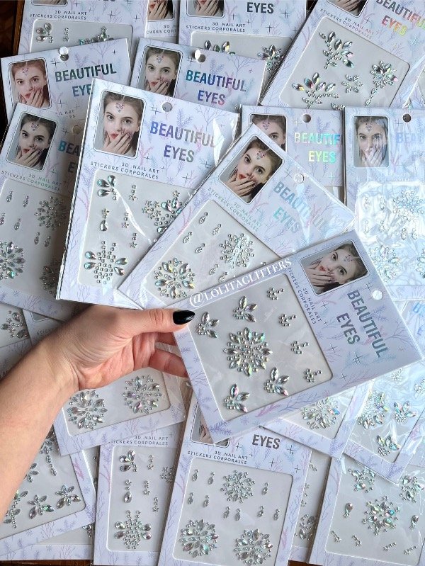 Producto - STRASS BLINGS TORNASOL X3 PLANCHAS