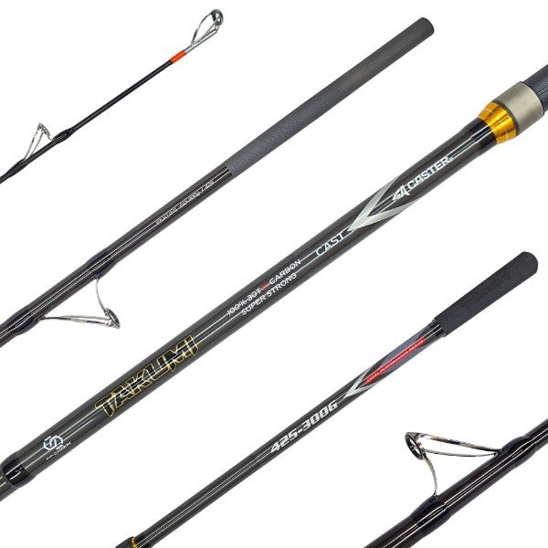Producto - Caña CASTER Takumi 4.25m 3 Tramos Casting Rotativo Carbono 30TK 150-300g
