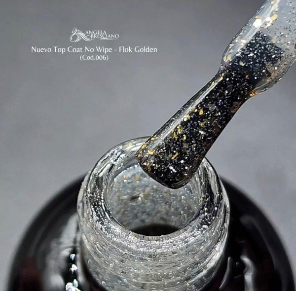 Producto - Top Coat Flok Golden Angela Bresciano