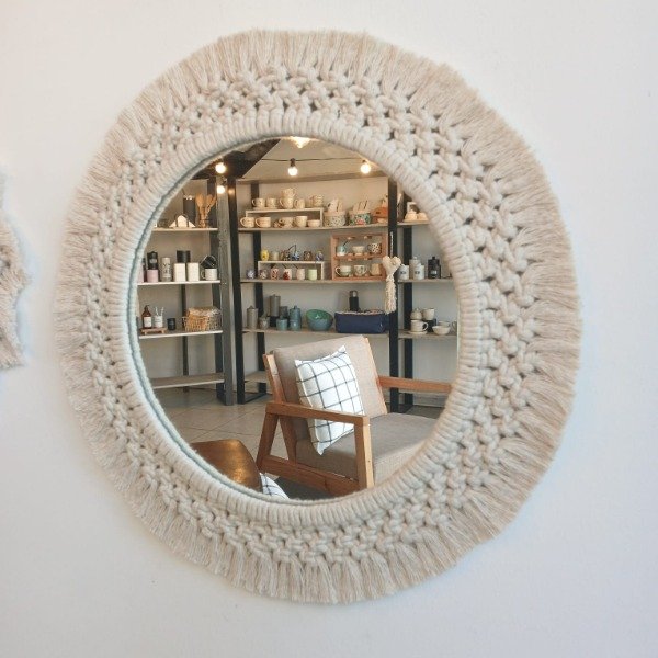 Producto - Espejo Macramé