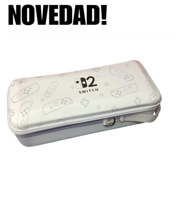 Producto - Funda Organizadora Grande Nintendo Switch 2 Blanca