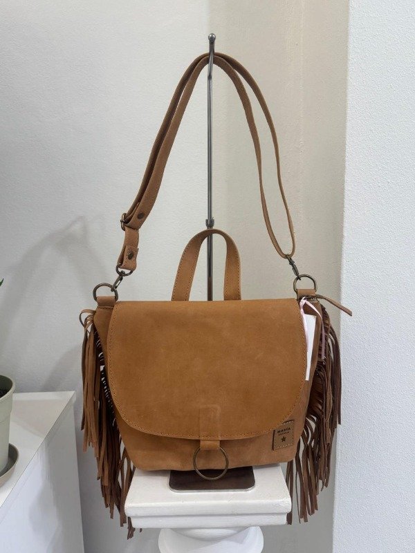 Producto - CARTERA BRUNILDA DE CUERO COLOR SUELA