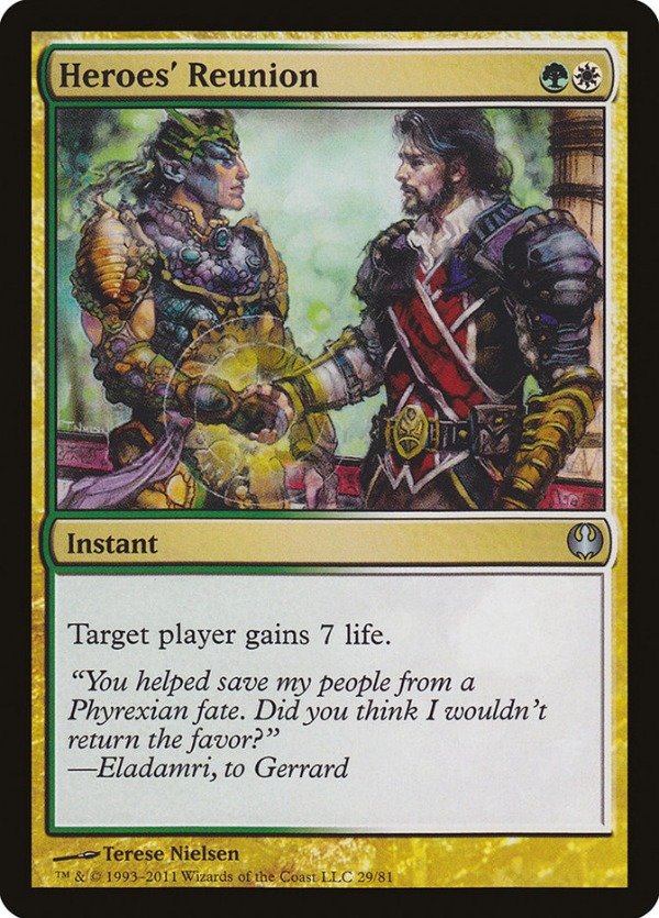 Producto - Heroes' Reunion  Duel Decks: Knights vs. Dragons