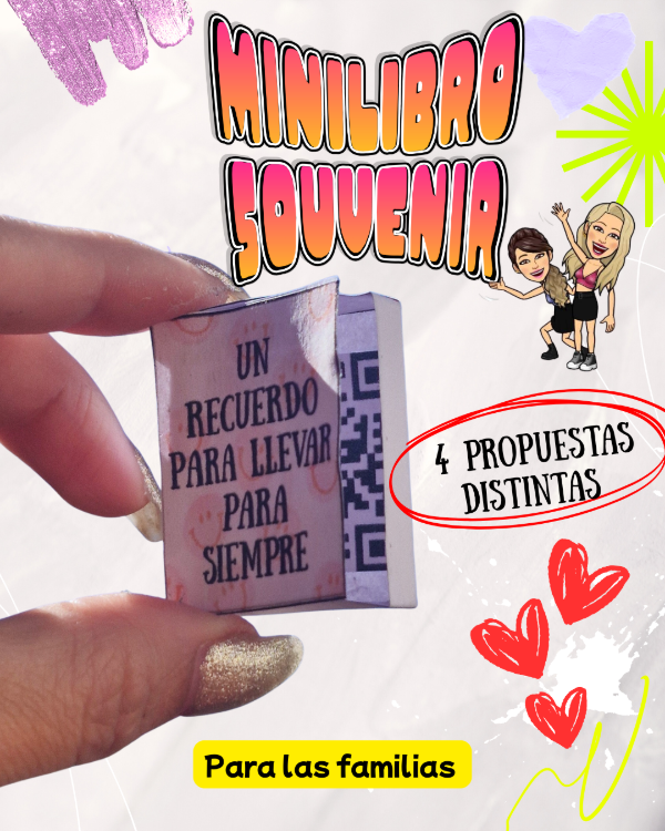 Producto - MINILIBRITO SOUVENIR PARA FAMILIAS
