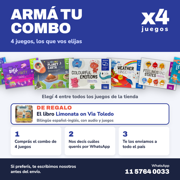 Producto - Combo x4 Juegos