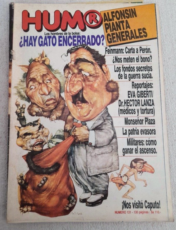 Producto - Revista Humor Registrado #131 - Agosto 1984