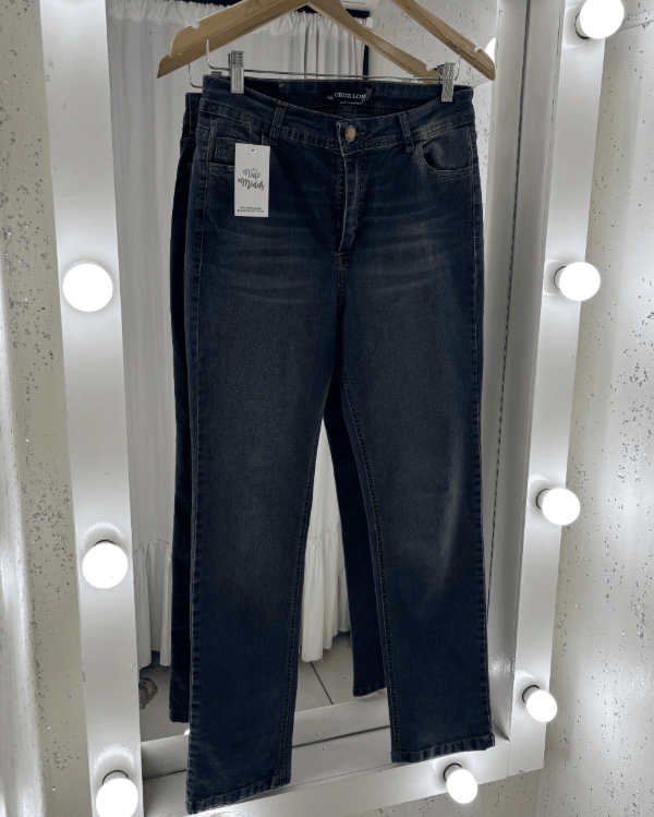 Producto - Jean Chupín Liso Azul Óxido